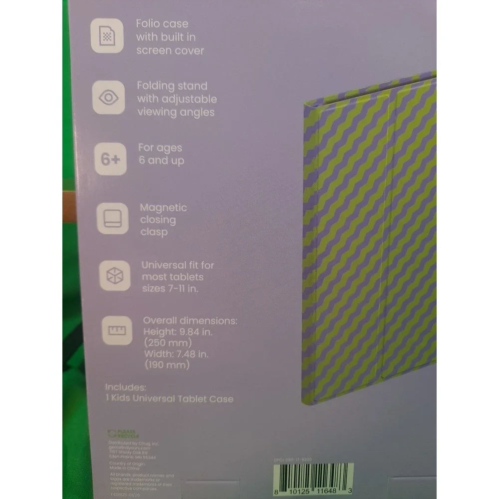 NIP Kids Universal Tablet Cover Fits Tablet Sizes‎ 7-11
